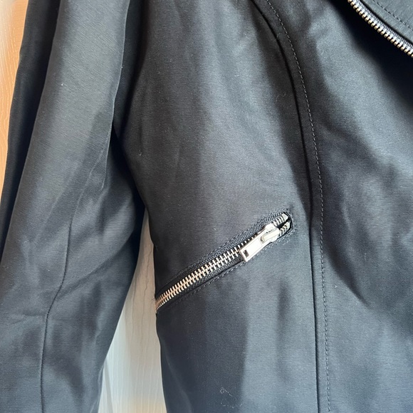 Bebe Moto Jacket Black sz Medium - Picture 4 of 13
